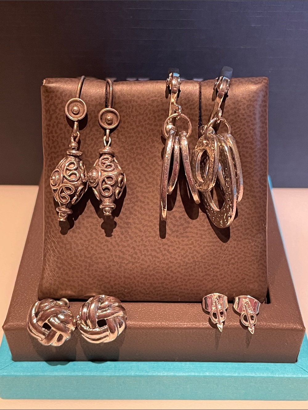 Silver-Tone Women's Earring Collection - Multiple Styles